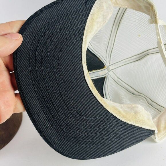 Gleaner Combine 60th Anv Mesh Snapback Trucker Hat Farmer Tractor Cap 1983 Ag - Picture 9 of 12